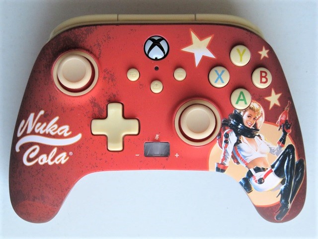 Fallout」限定デザイン「PowerA Enhanced Wired Controller –Nuka Cola ...